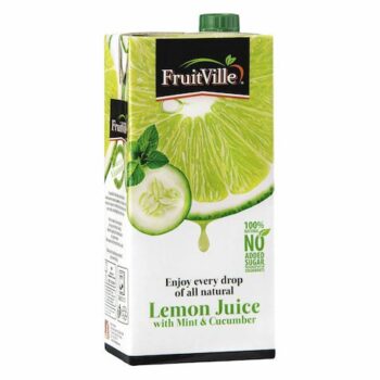 TET Fruit Ville Lemon Mint and Cucumber Juice 1Ltr