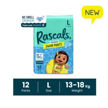 Rascals Premium Swim Pants Large Pack of 12